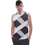 A Minimalist Pattern With Simple Lines And Shapes, Creating A Clean And Modern Aesthetic 07 Men s Regular Tank Top