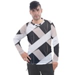 A Minimalist Pattern With Simple Lines And Shapes, Creating A Clean And Modern Aesthetic 07 Men s Pique Long Sleeve T-Shirt