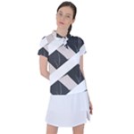 A Minimalist Pattern With Simple Lines And Shapes, Creating A Clean And Modern Aesthetic 07 Women s Polo T-Shirt