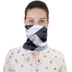 A Minimalist Pattern With Simple Lines And Shapes, Creating A Clean And Modern Aesthetic 07 Face Covering Bandana (Adult)