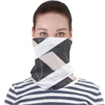 A Minimalist Pattern With Simple Lines And Shapes, Creating A Clean And Modern Aesthetic 07 Face Seamless Bandana (Adult)