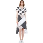 A Minimalist Pattern With Simple Lines And Shapes, Creating A Clean And Modern Aesthetic 07 High Low Boho Dress