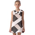 A Minimalist Pattern With Simple Lines And Shapes, Creating A Clean And Modern Aesthetic 07 Kids  Pilgrim Collar Ruffle Hem Dress