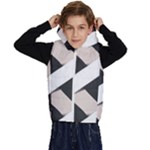 A Minimalist Pattern With Simple Lines And Shapes, Creating A Clean And Modern Aesthetic 07 Kids  Stylish Hooded Puffer Vest