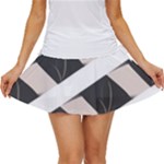 A Minimalist Pattern With Simple Lines And Shapes, Creating A Clean And Modern Aesthetic 07 Women s Skort