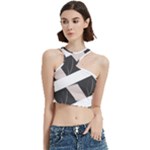 A Minimalist Pattern With Simple Lines And Shapes, Creating A Clean And Modern Aesthetic 07 Cut Out Top