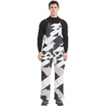 A Minimalist Pattern With Simple Lines And Shapes, Creating A Clean And Modern Aesthetic 07 Men s Side Zip Front Pouch Ski And Snowboard Bib Pants	