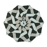 A Minimalist Pattern With Simple Lines And Shapes, Creating A Clean And Modern Aesthetic 07 Automatic Folding Umbrella with Case (Large)