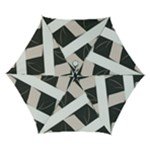 A Minimalist Pattern With Simple Lines And Shapes, Creating A Clean And Modern Aesthetic 07 Automatic Folding Umbrella with Case (Small)