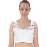 20250102 085528 Velvet Racer Back Crop Top