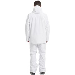 Men s Multi Pockets Zip Ski and Snowboard Waterproof Breathable Jacket 