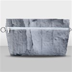 Wall With Cracked White Paint Texture Handbag Organizer