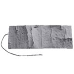 Wall With Cracked White Paint Texture Roll Up Canvas Pencil Holder (S)