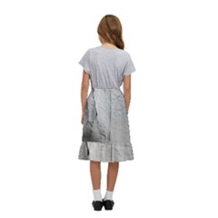 Kids  Ruffle Flared Wrap Midi Skirt 