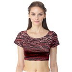 River Roots Short Sleeve Crop Top