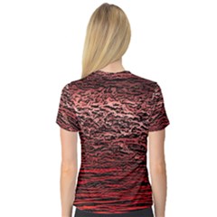 V-Neck Sport Mesh T-Shirt 