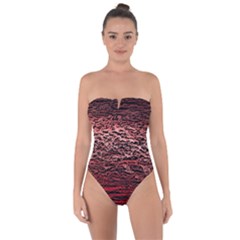 Tie Back One Piece Swimsuit 