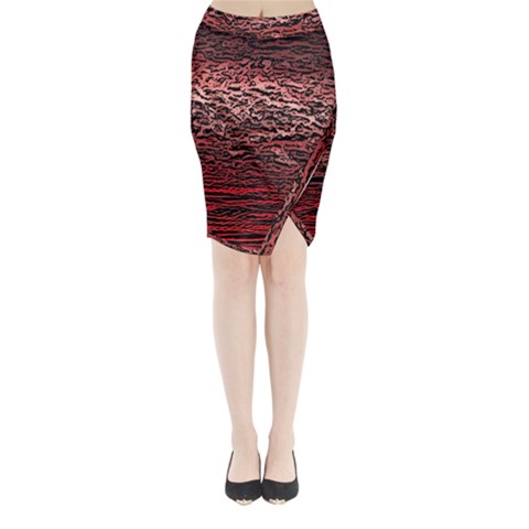 River Roots Midi Wrap Pencil Skirt from ArtsNow.com