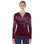 River Roots V-Neck Long Sleeve Top