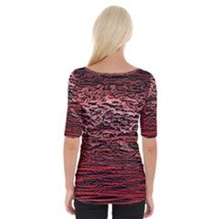 Wide Neckline T-Shirt 