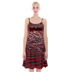 Spaghetti Strap Velvet Dress 