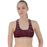 River Roots Criss Cross Racerback Sports Bra