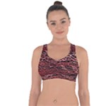 River Roots Cross String Back Sports Bra