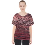 River Roots V-Neck Dolman Drape Top