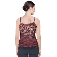 Velvet Spaghetti Strap Top 