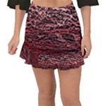 River Roots Fishtail Mini Chiffon Skirt