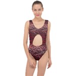 River Roots Center Cut Out Swimsuit