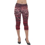 River Roots Lightweight Velour Capri Leggings 