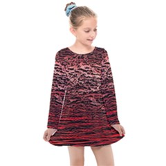 Kids  Long Sleeve Dress 