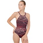 River Roots High Neck One Piece Swimsuit