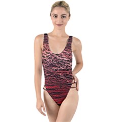 High Leg Strappy Swimsuit 