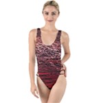 River Roots High Leg Strappy Swimsuit