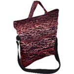 River Roots Fold Over Handle Tote Bag