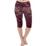 River Roots Lightweight Velour Cropped Yoga Leggings