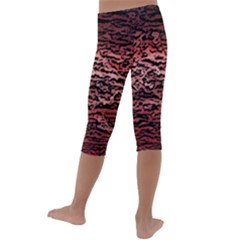 Kids  Lightweight Velour Capri Leggings  