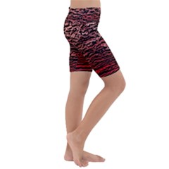 Kids  Lightweight Velour Cropped Yoga Leggings 