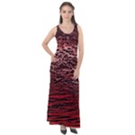 River Roots Sleeveless Velour Maxi Dress