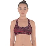 River Roots Cross Back Hipster Bikini Top 