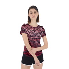 Back Cut Out Sport T-Shirt 