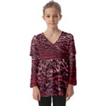 River Roots Kids  V Neck Casual Top