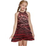 River Roots Kids  Halter Collar Waist Tie Chiffon Dress