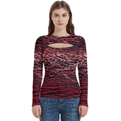 River Roots Women s Cut Out Long Sleeve T