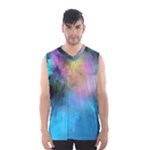 Smokescreen Men s Basketball Tank Top