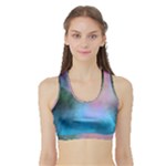 Smokescreen Sports Bra with Border