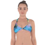 Smokescreen Halter Neck Bikini Top