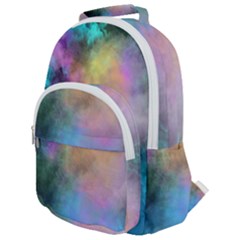 Rounded Multi Pocket Backpack 